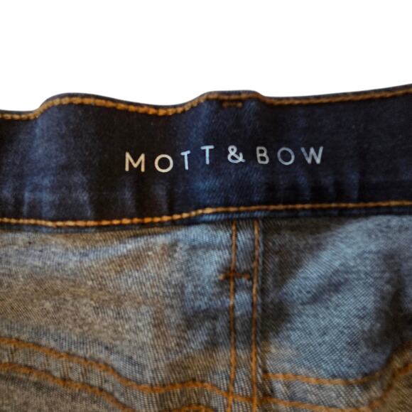 Mott & Bow Dark Wash Straight Leg Jeans Men's sz 32x32 - Picture 3 of 11